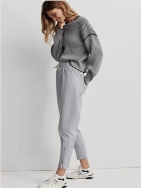 Varley Eastwood Women’s Cargo Pants - Light Gray - Size Large